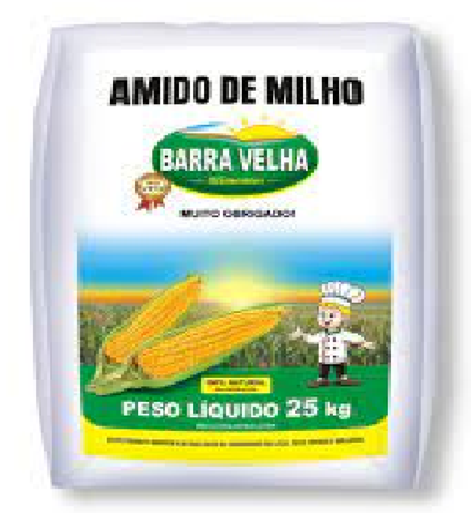 AMIDO DE MILHO 25KG BARRA VELHA