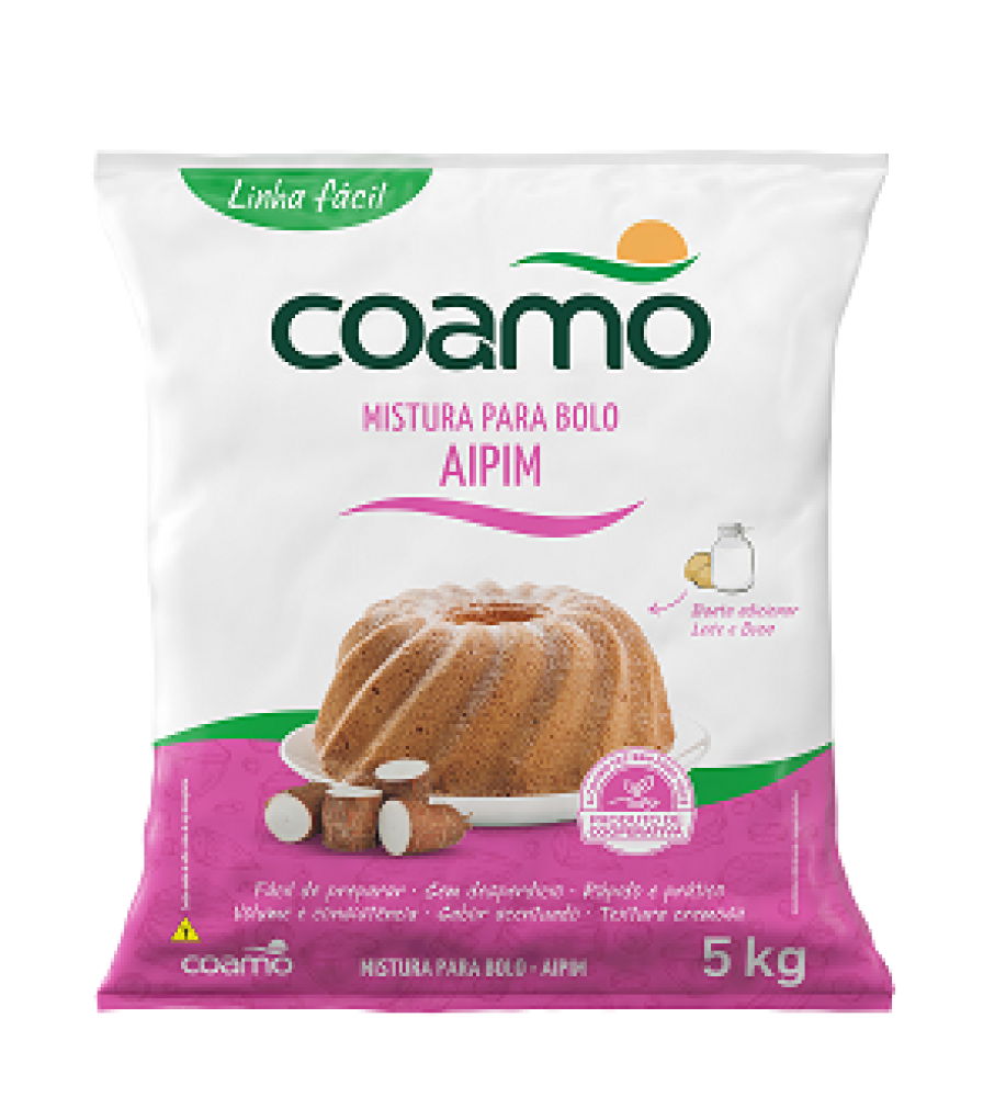 MISTURA BOLO COAMO AIPIM 5KG