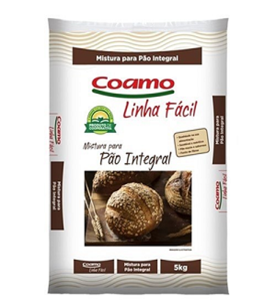 MISTURA PÃO INTEGRAL COAMO 5KG