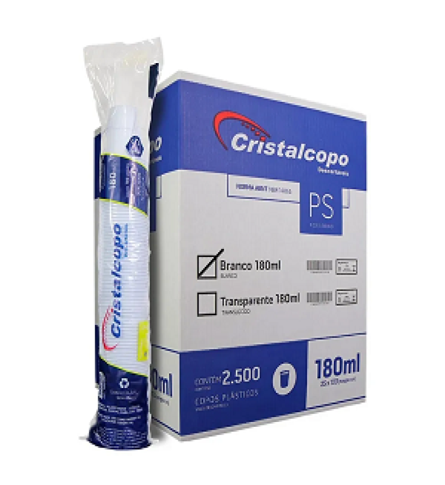 COPO DESCARTAVEL 180ML