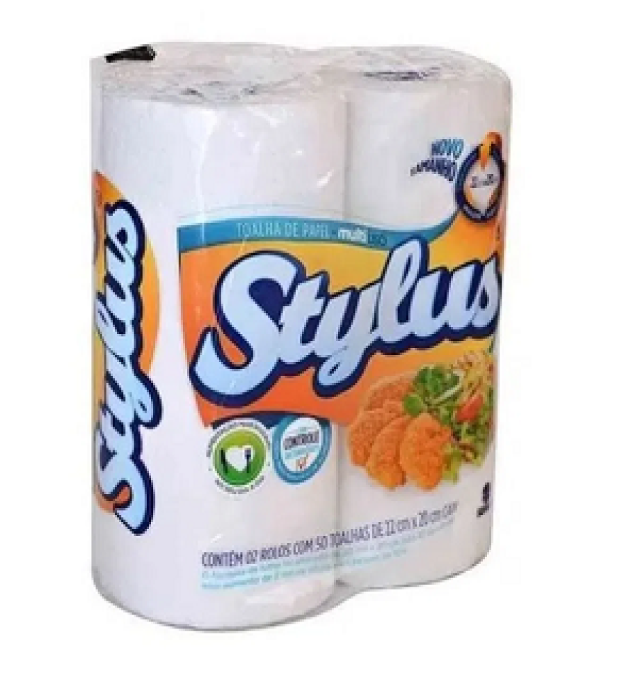 PAPEL TOALHA STYLUS C/2