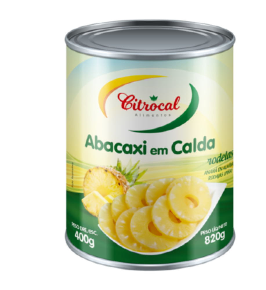 ABACAXI PEDAÇOS EM CALDA 400G