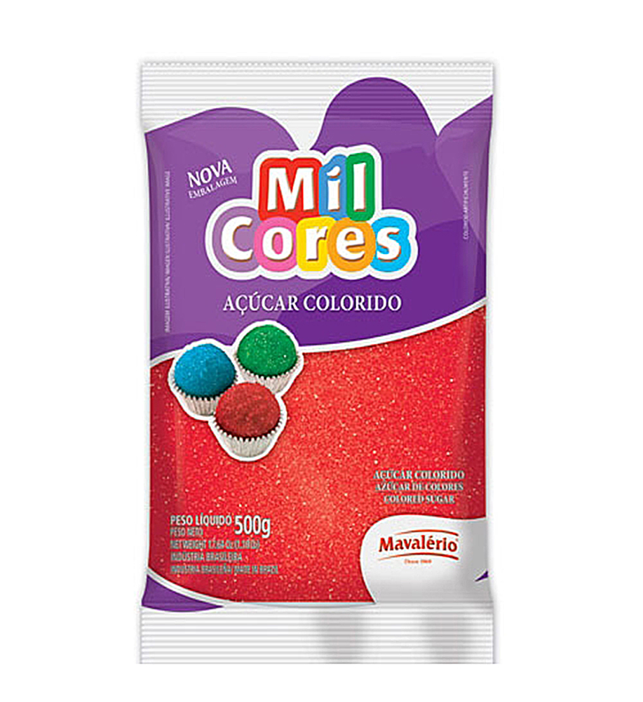 ACUCAR VERMELHO 500GR