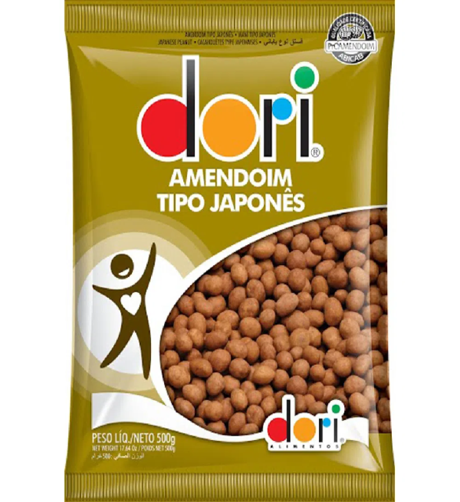 AMENDOIM TIPO JAPONES DORI 500G