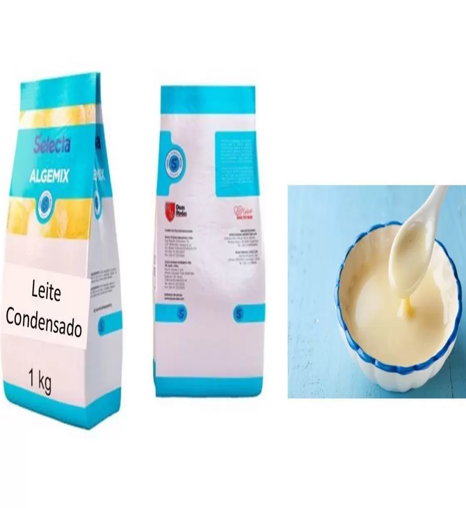 BASE SORVETE ALGEMIX LEITE COND. 1KG