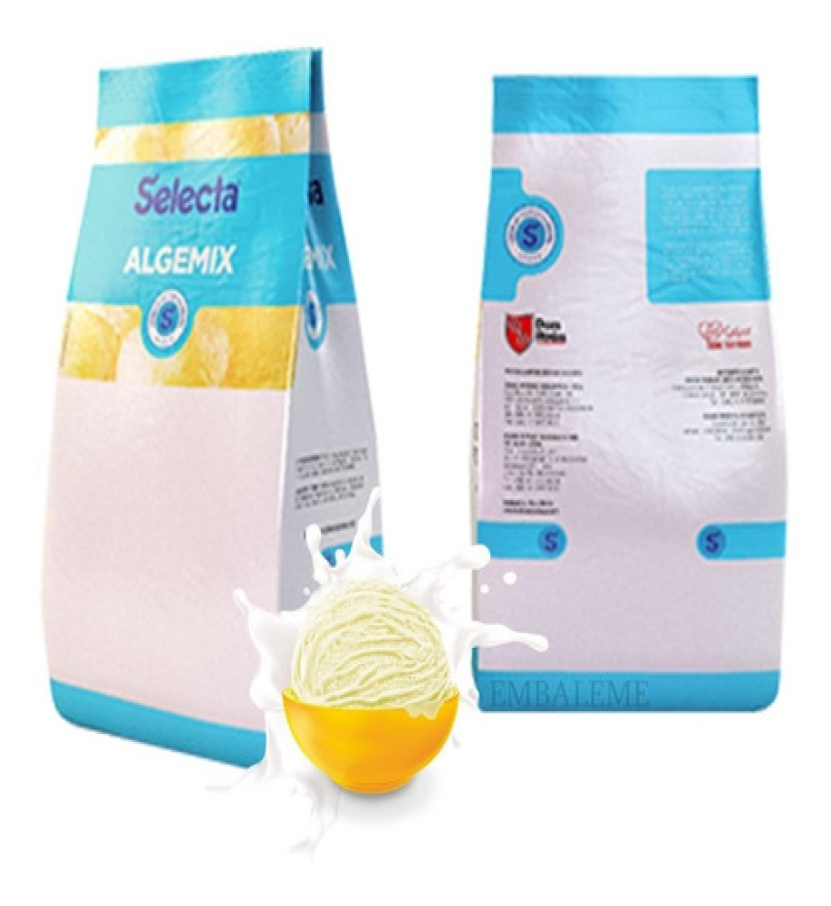 BASE SORVETE ALGEMIX LEITINHO PREM. 1KG