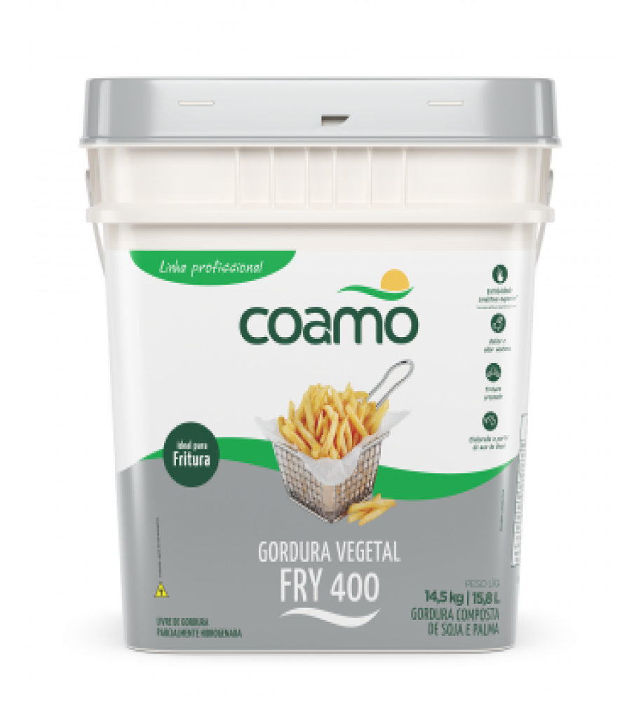 GORDURA VEG.COAMO FRY 400 14,5KG