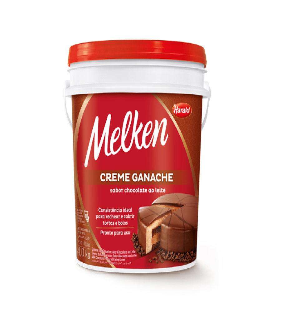 GANACHE AO LEITE MELKEN 4KG