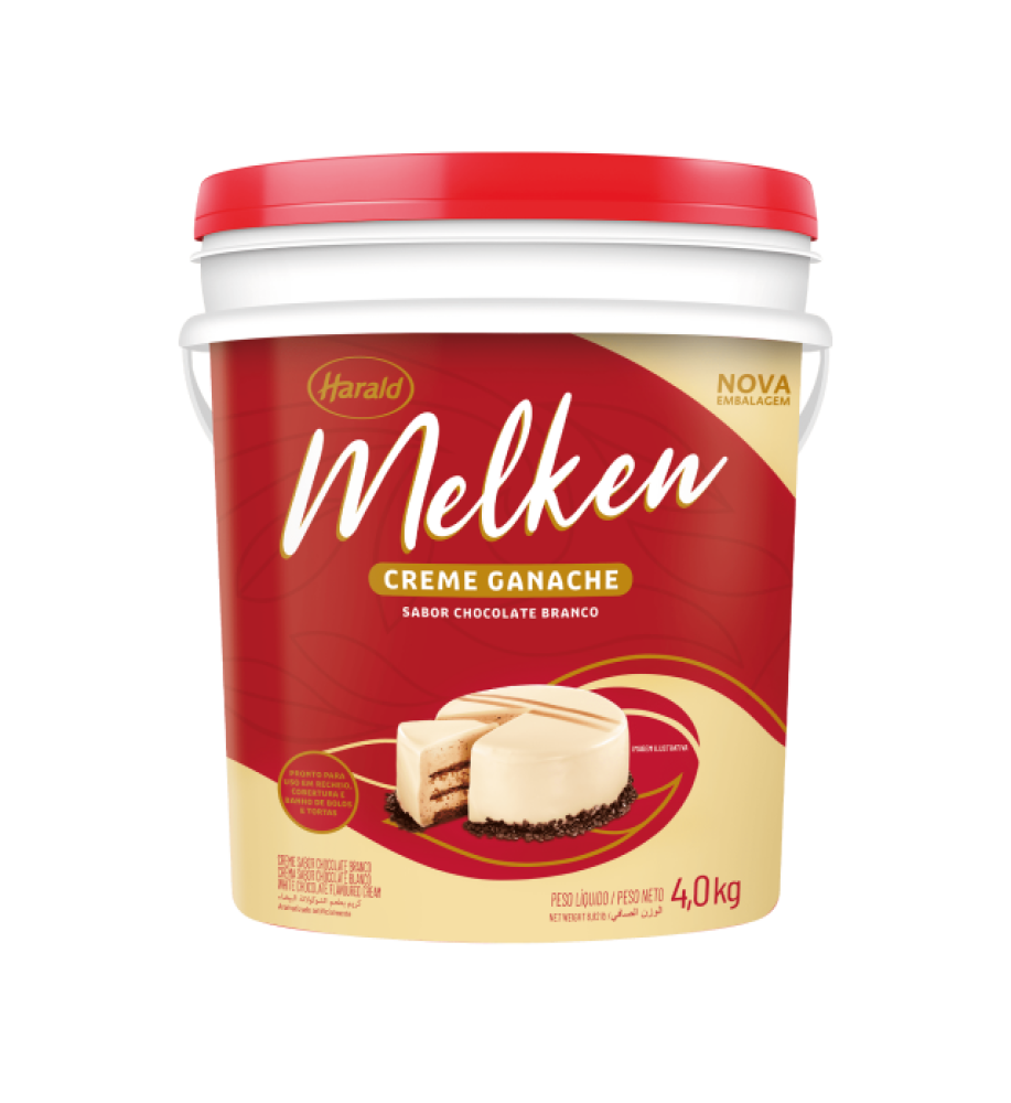 GANACHE BRANCO MELKEN 4KG