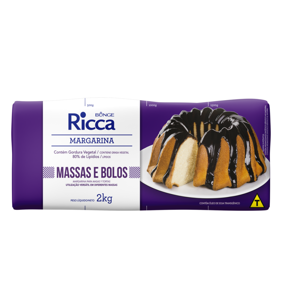 MARGARINA RICCA BOLO 2KG