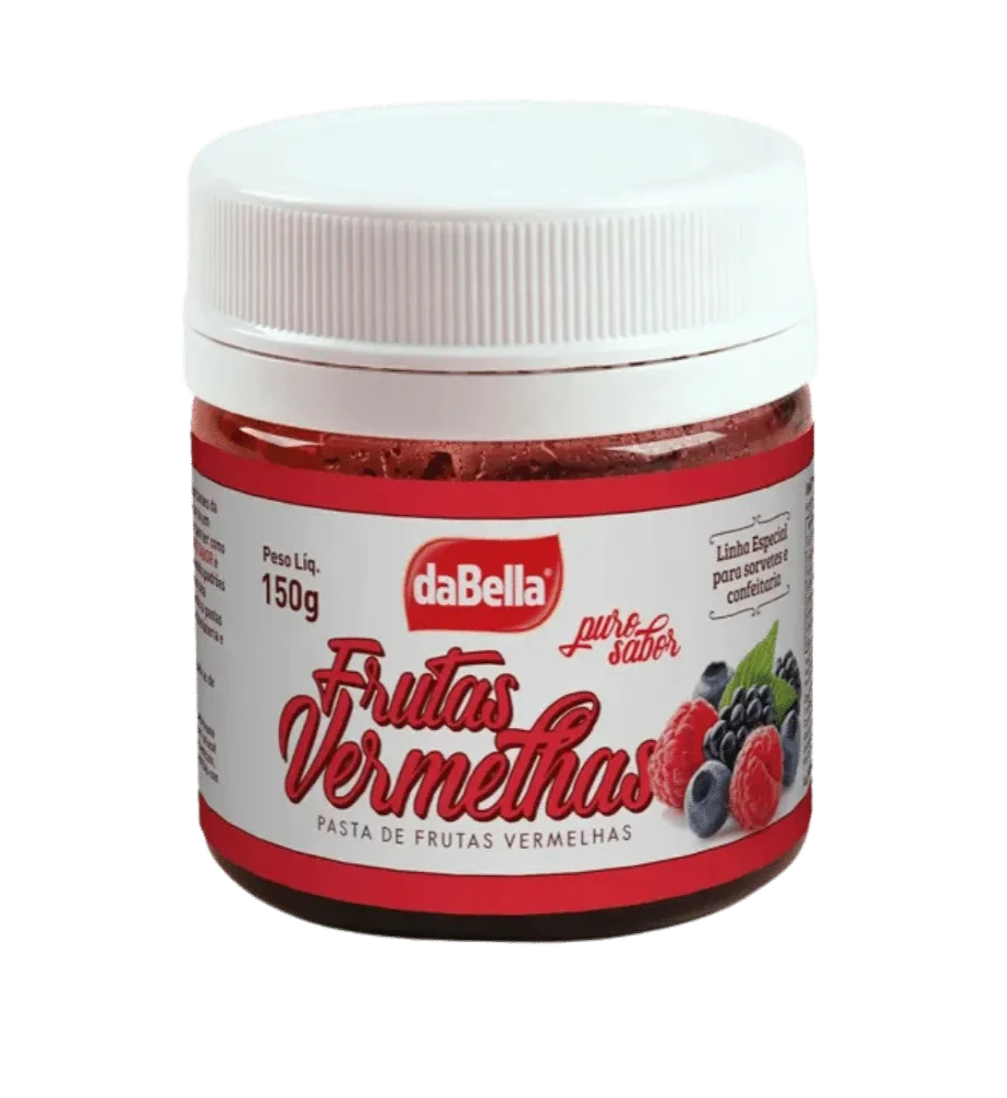 PASTA SABORIZANTE FRUTAS VERMELHAS DABELLA 150GR