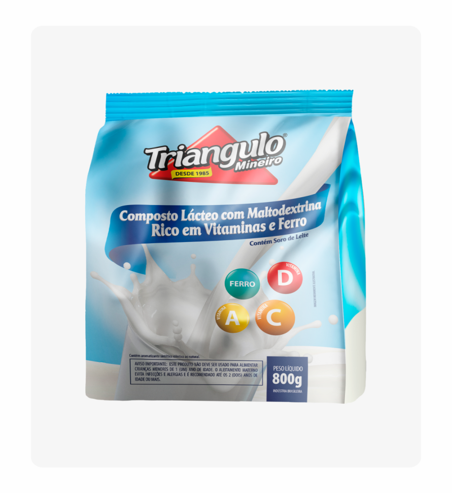 COMPOSTO LACTEO TRIANGULO 800GR