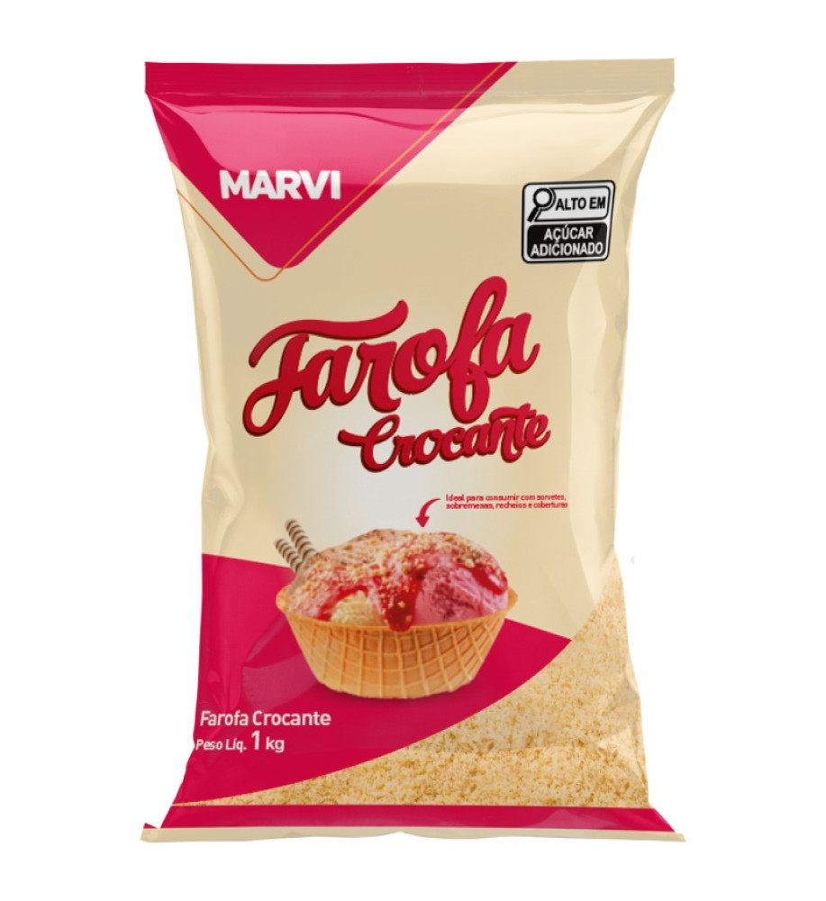 AMENDOIM FAROFA MARVI 1KG