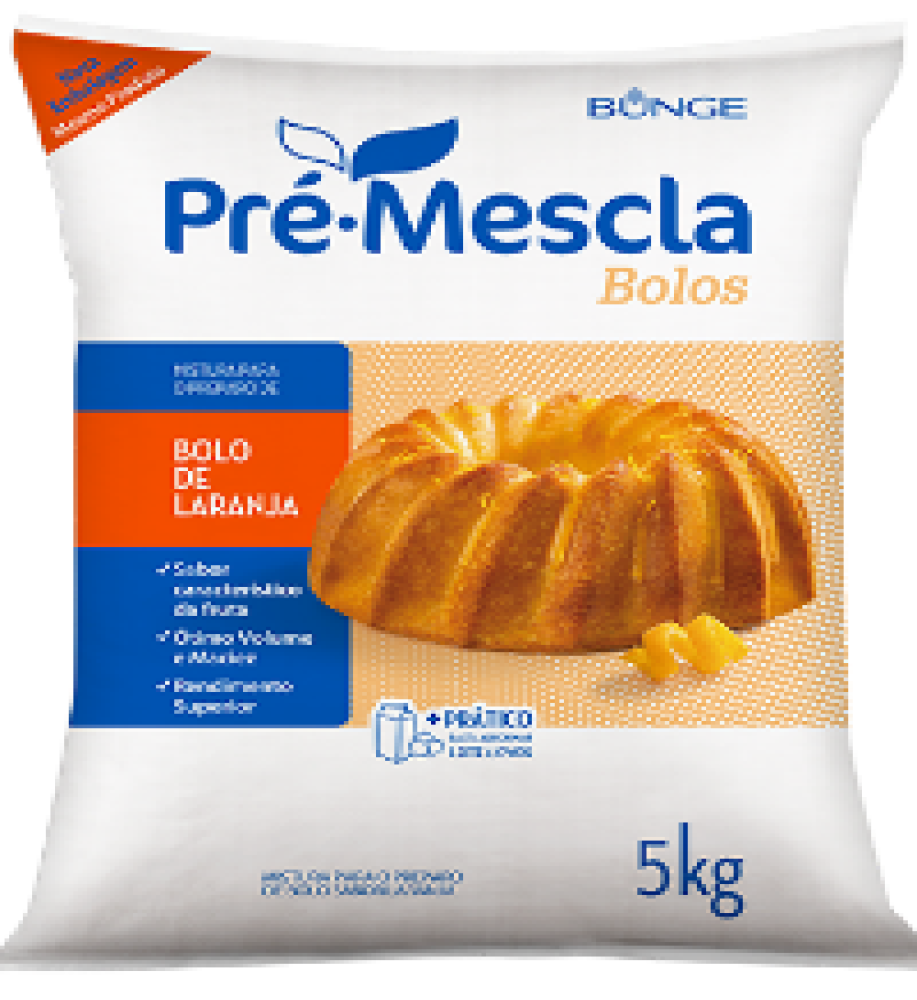 MISTURA BOLO  LARANJA 5KG