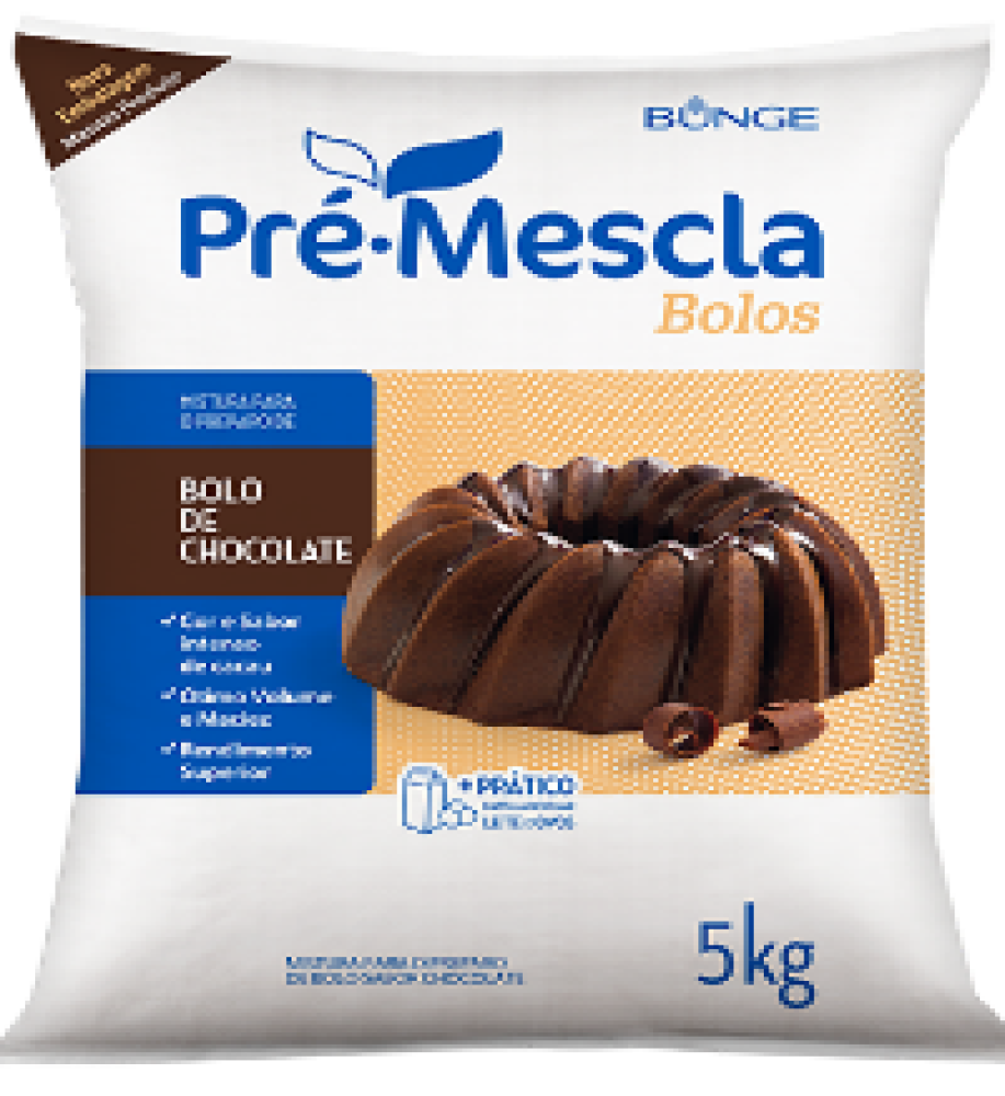 MISTURA BOLO CHOCOLATE 5KG
