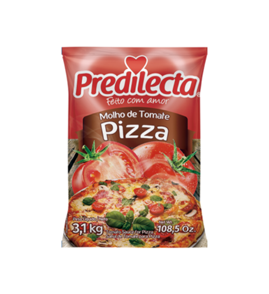 MOLHO TOMATE PIZZA PREDILECTA 3,1KG