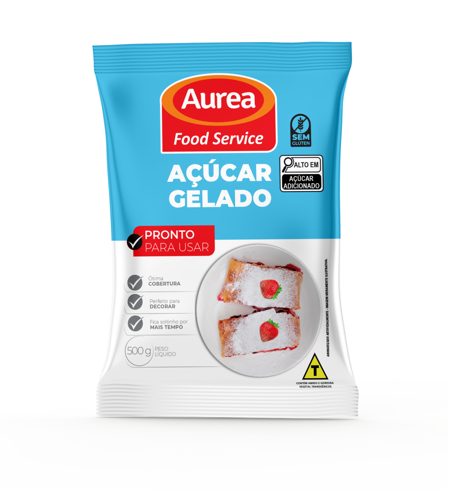 AÇUCAR GELADO AUREA PAN 500GR