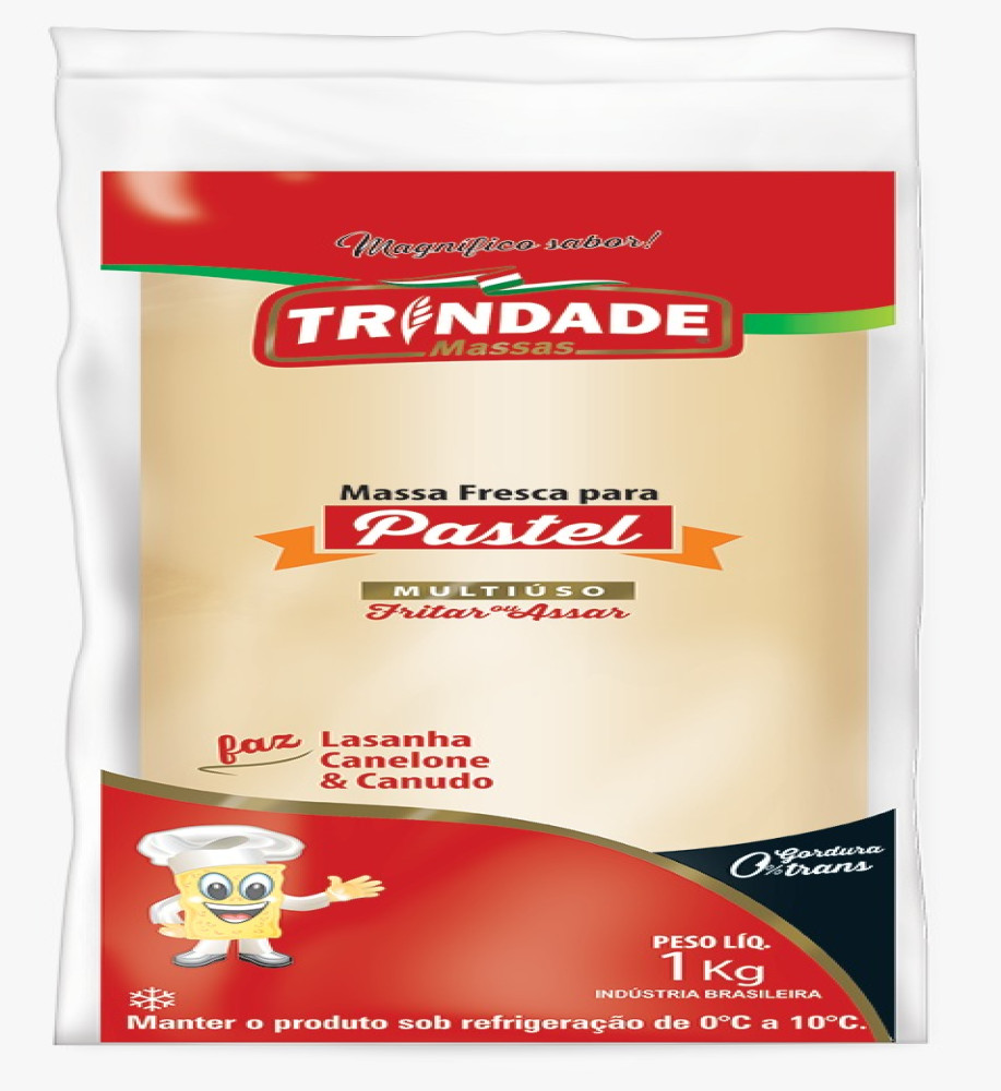 MASSA PASTEL TRINDADE 1KG