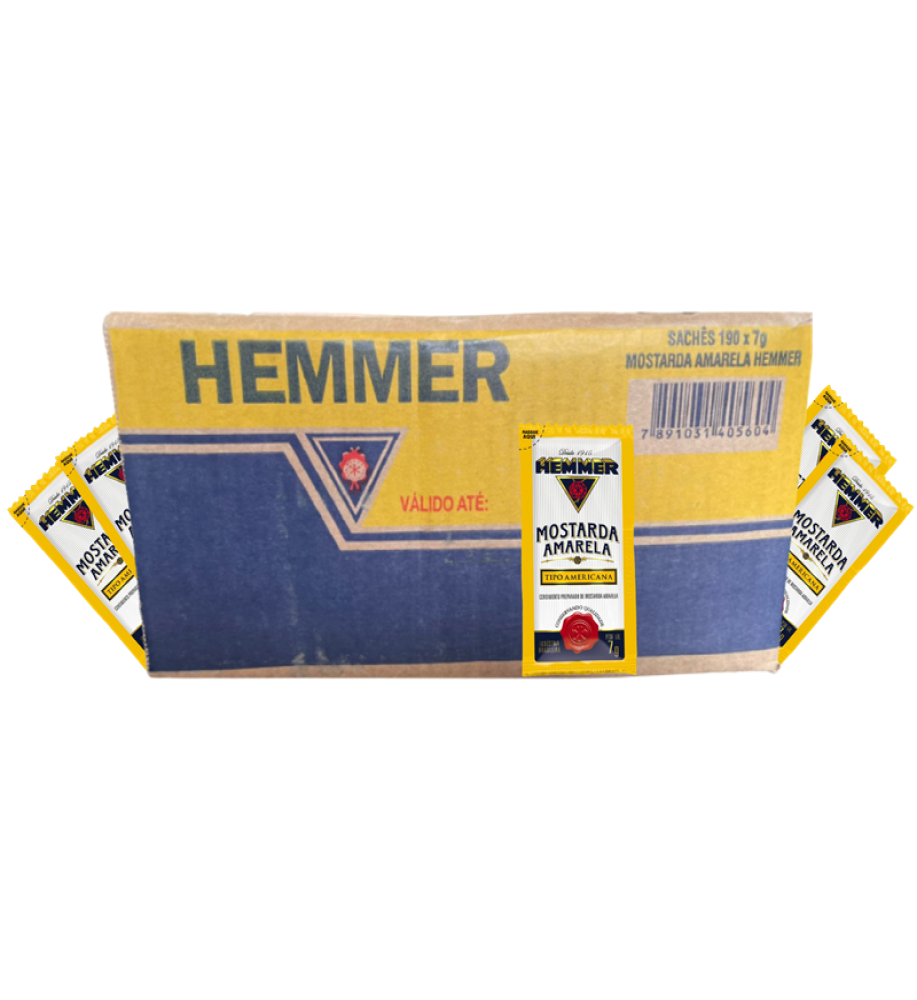 MOSTARDA HEMMER SACHE 190X7GR