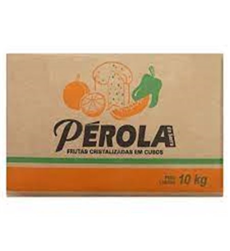 FRUTA CRISTALIZADA  PÉROLA 10KG