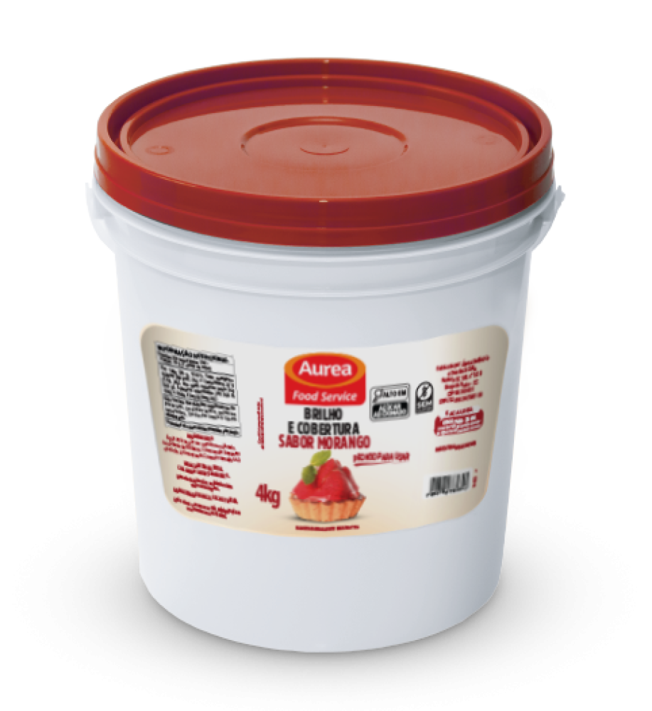 GELEIA DE BRILHO MORANGO AUREA 4KG