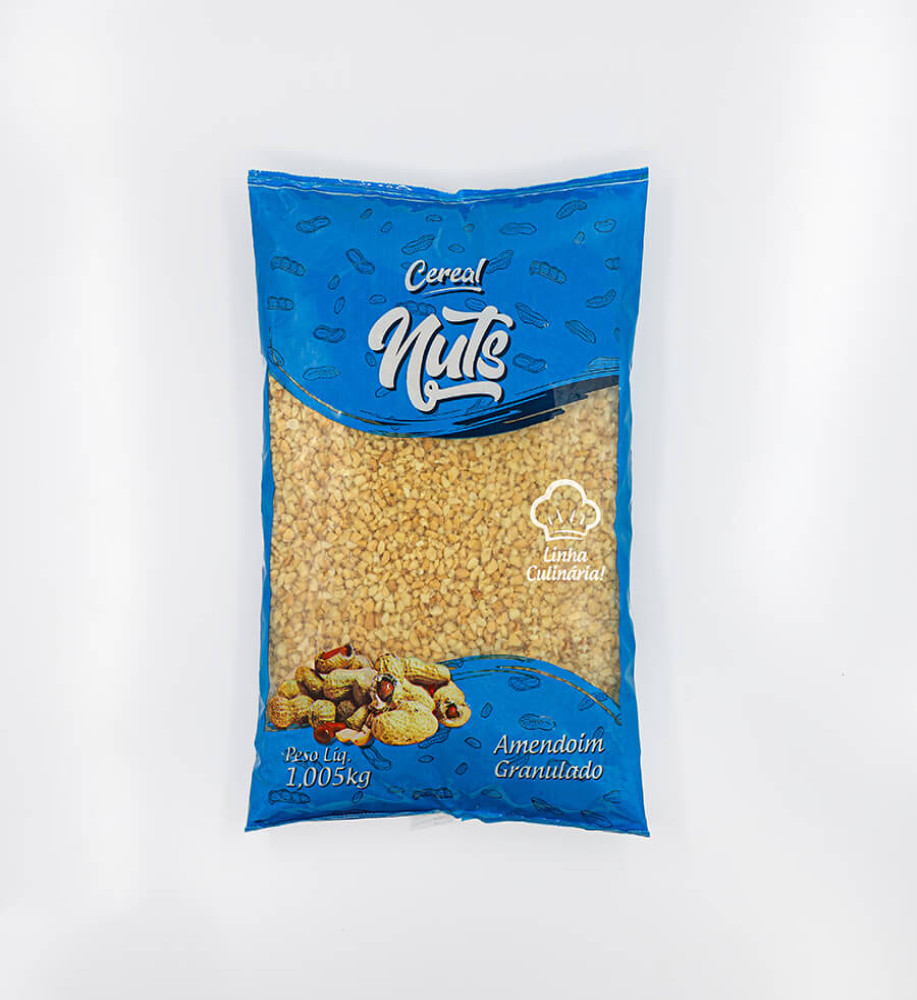 AMENDOIM GRANULADO NUTS 1KG