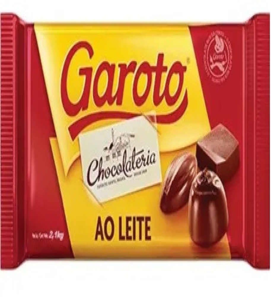 CHOCOLATE LEITE GAROTO 1KG