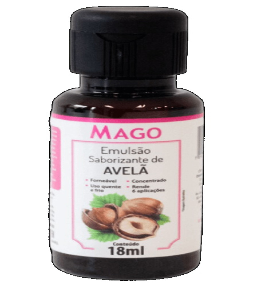 EMULSAO SABORIZANTE  AVELÃ 18ML