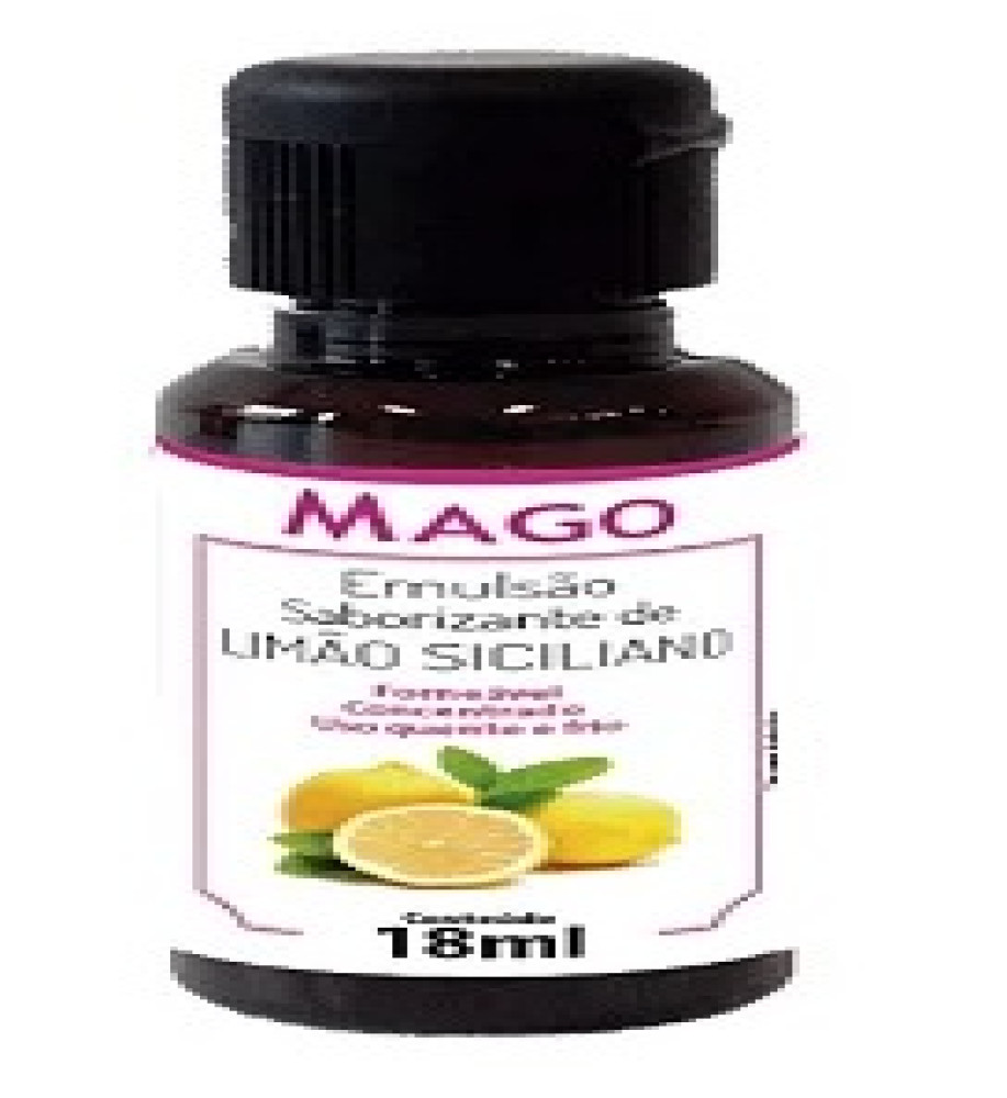 EMULSÃO SABORIZANTE LIMÃO SICILIANO 18ML
