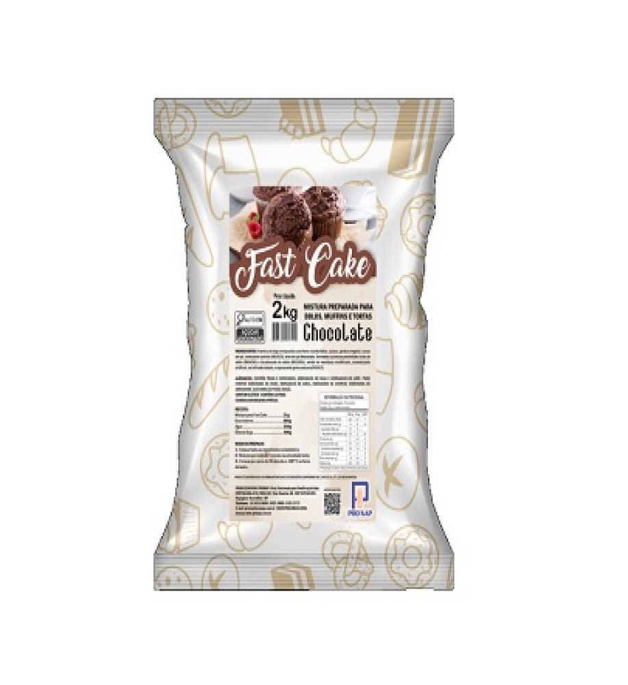 FAST CAKE CHOCOLATE 2KG PRONAP