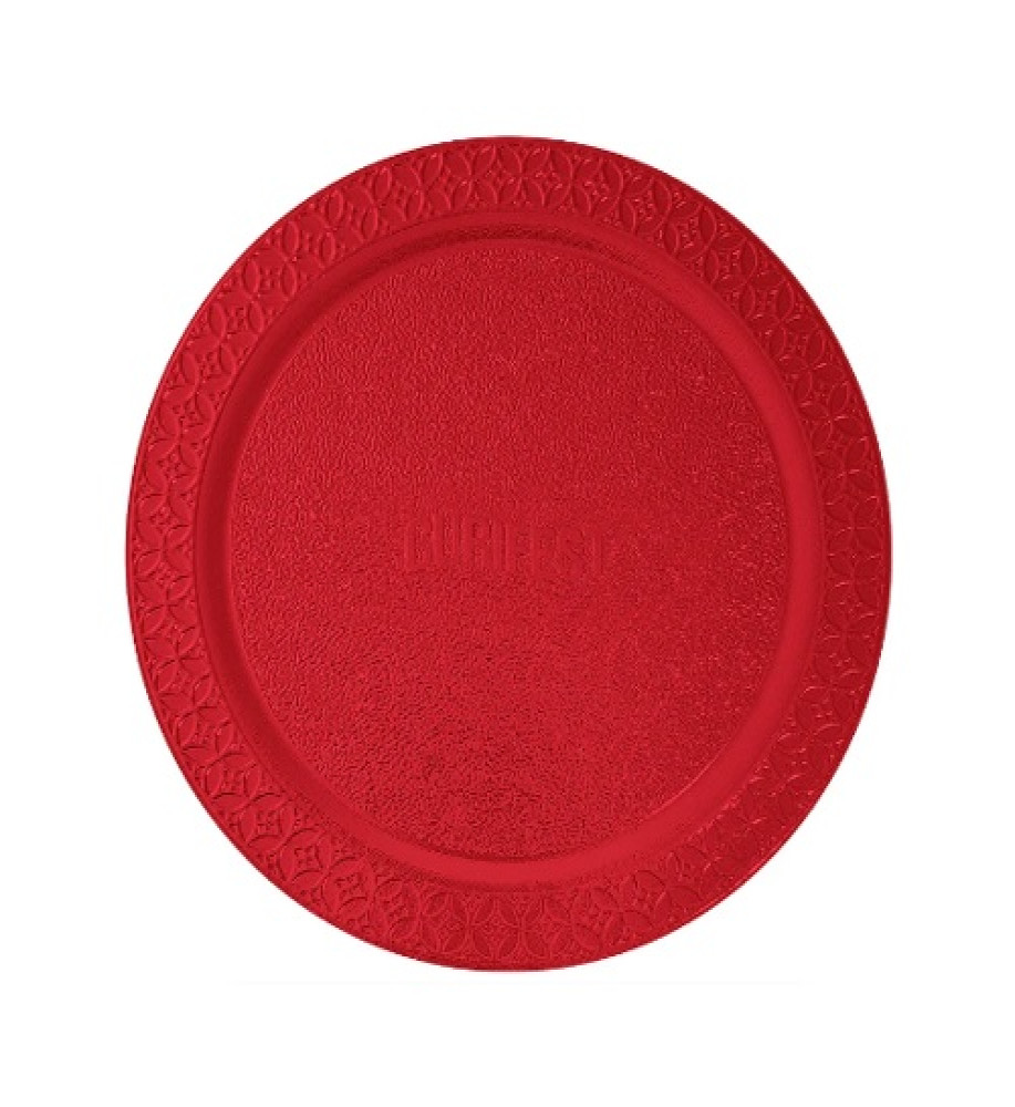 PRATO CAKE BOARD VERMELHO N32