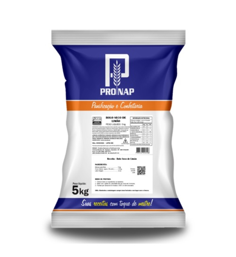 MISTURA BOLO PRONAP LIMÃO 5KG