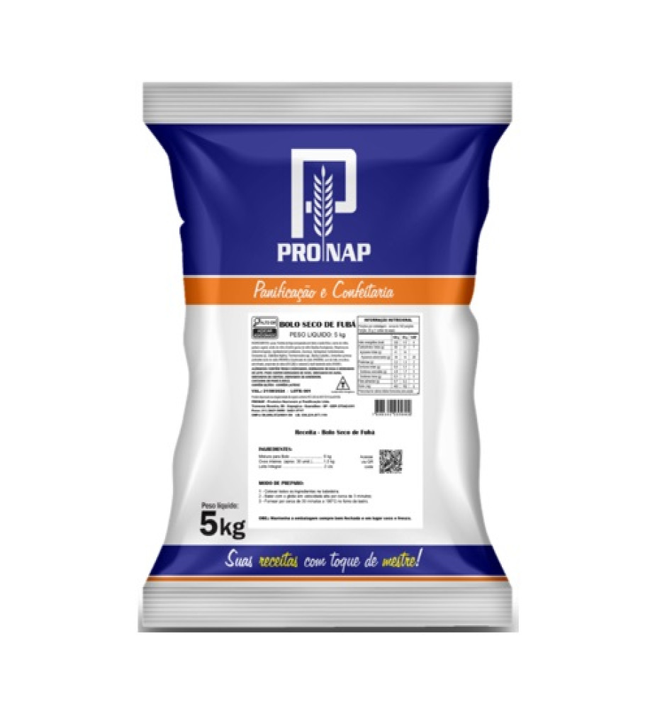 MISTURA BOLO PRONAP FUBÁ 5KG