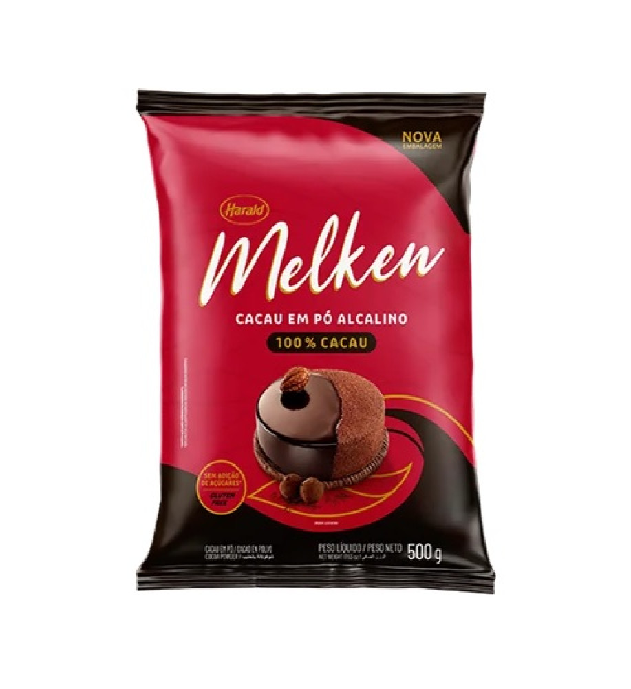 CACAU EM PÓ MELKEN 100% 500GR