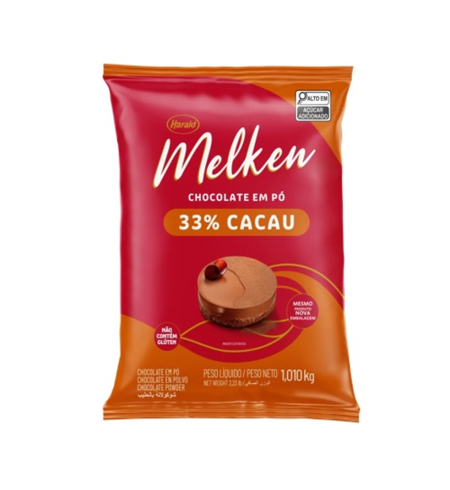 CHOCOLATE EM PÓ MELKEN 33% 1KG