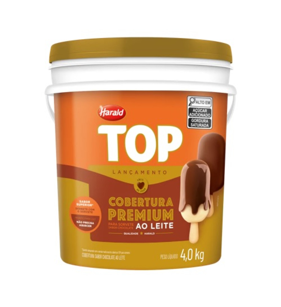 COBERTURA TOP AO LEITE PREMIUM 4KG