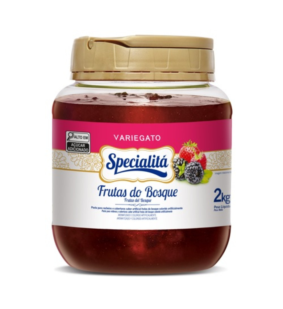 VARIEGATO FRUTAS DO BOSQUE SPECIALITÁ 2KG
