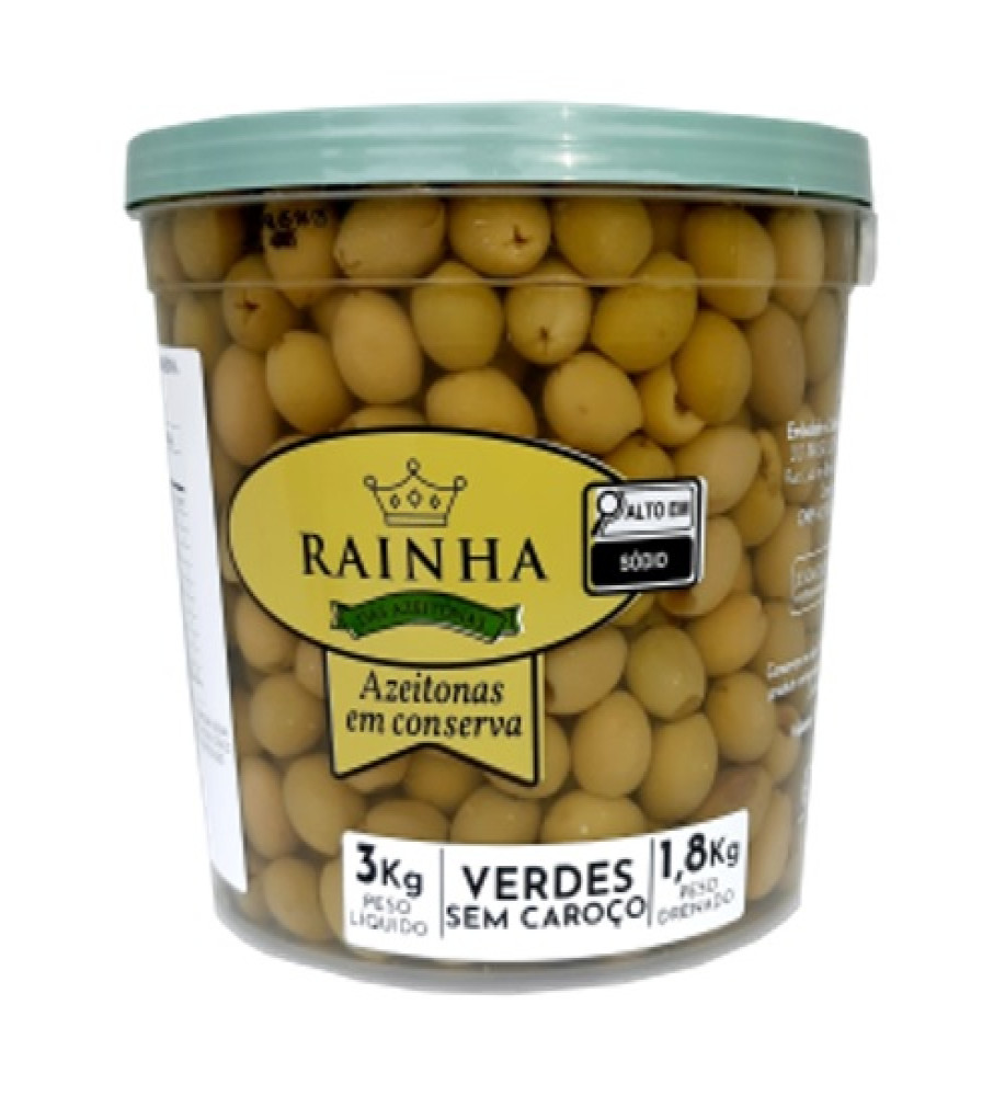 AZEITONA S/CAROCO RAINHA 1,8KG