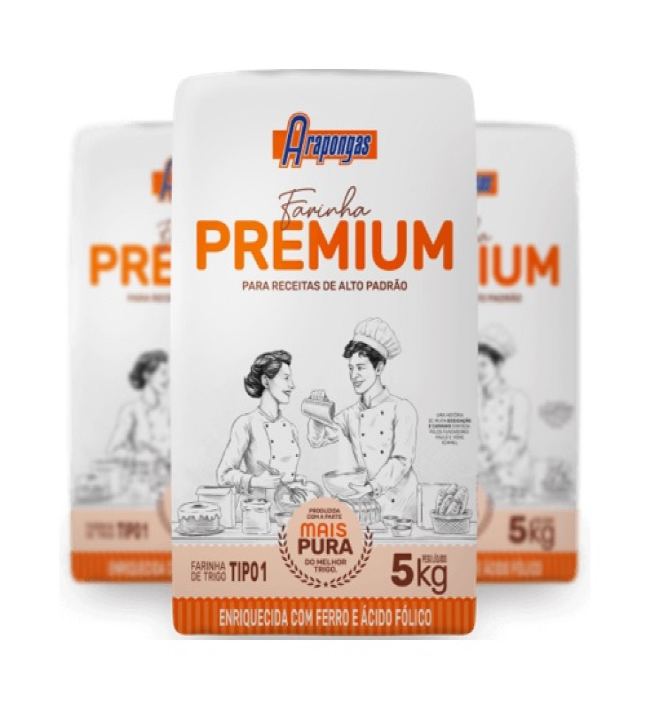 FARINHA ARAPONGAS PREMIUIM 5KG