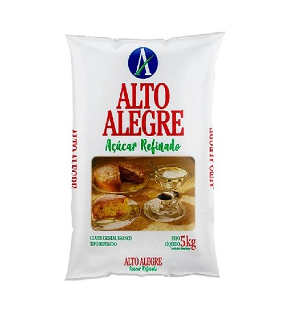 AÇÚCAR REFINADO ALTO ALEGRE 5KG