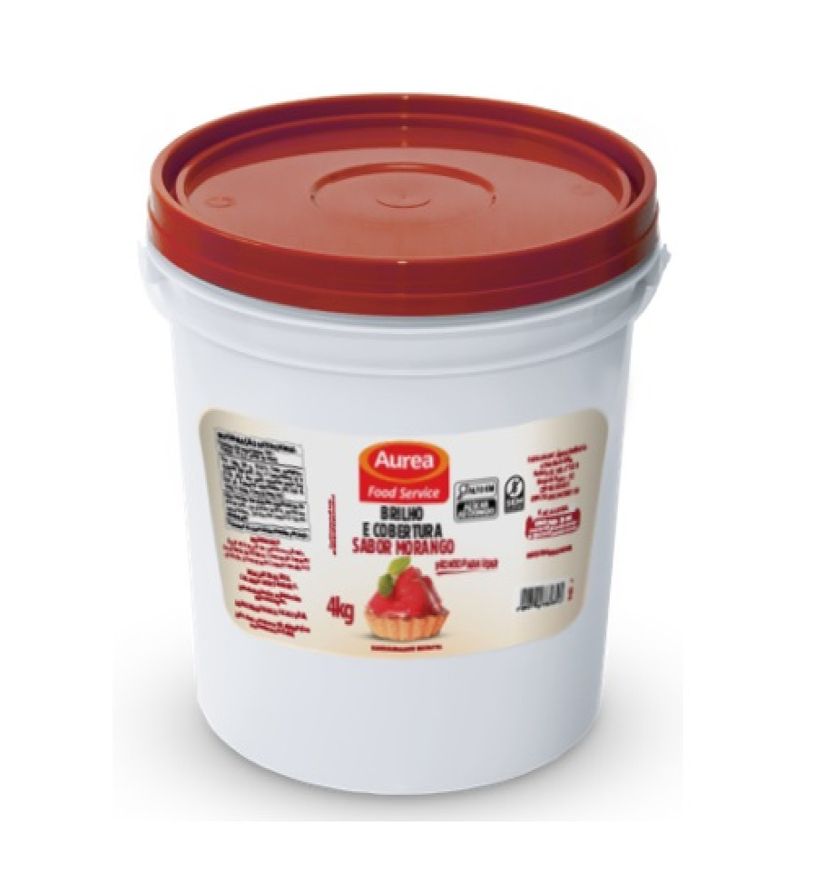 GELEIA DE BRILHO MORANGO AUREA 4KG
