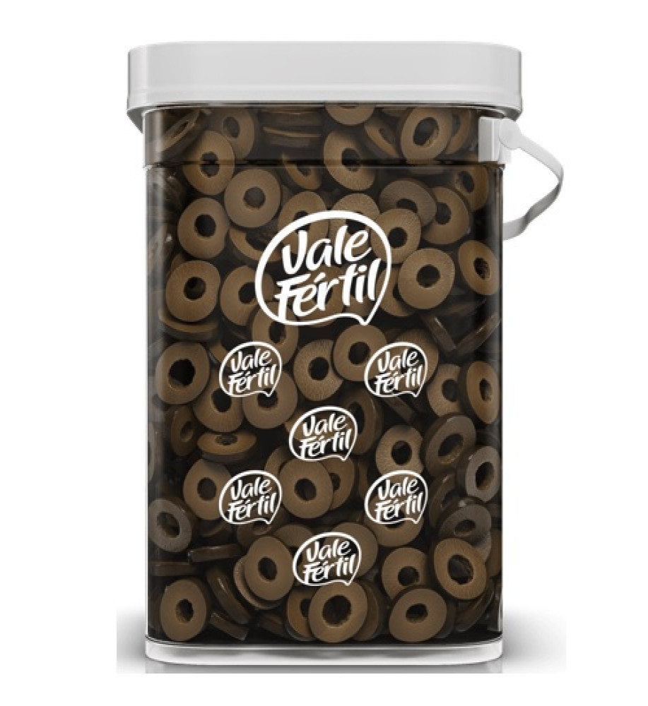 AZEITONA VALE FÉRTIL PRETA FATIADA 1,8KG