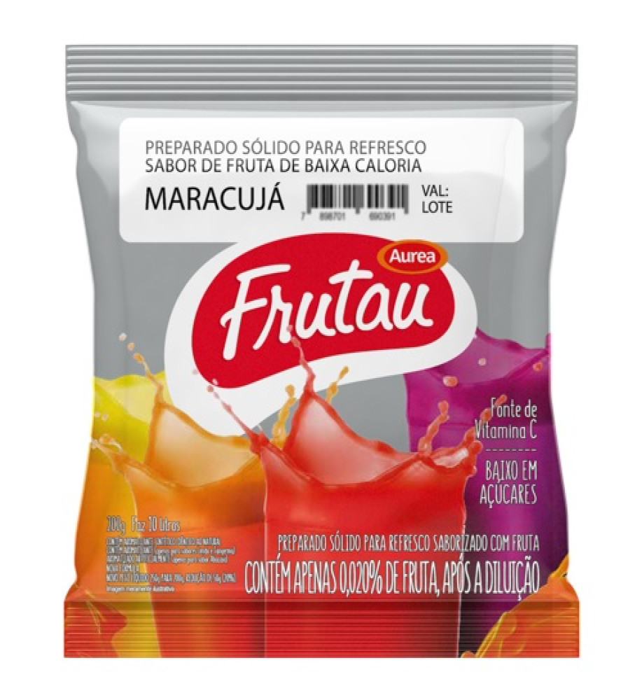 REFRESCO FRUTAU MARACUJÁ 200G