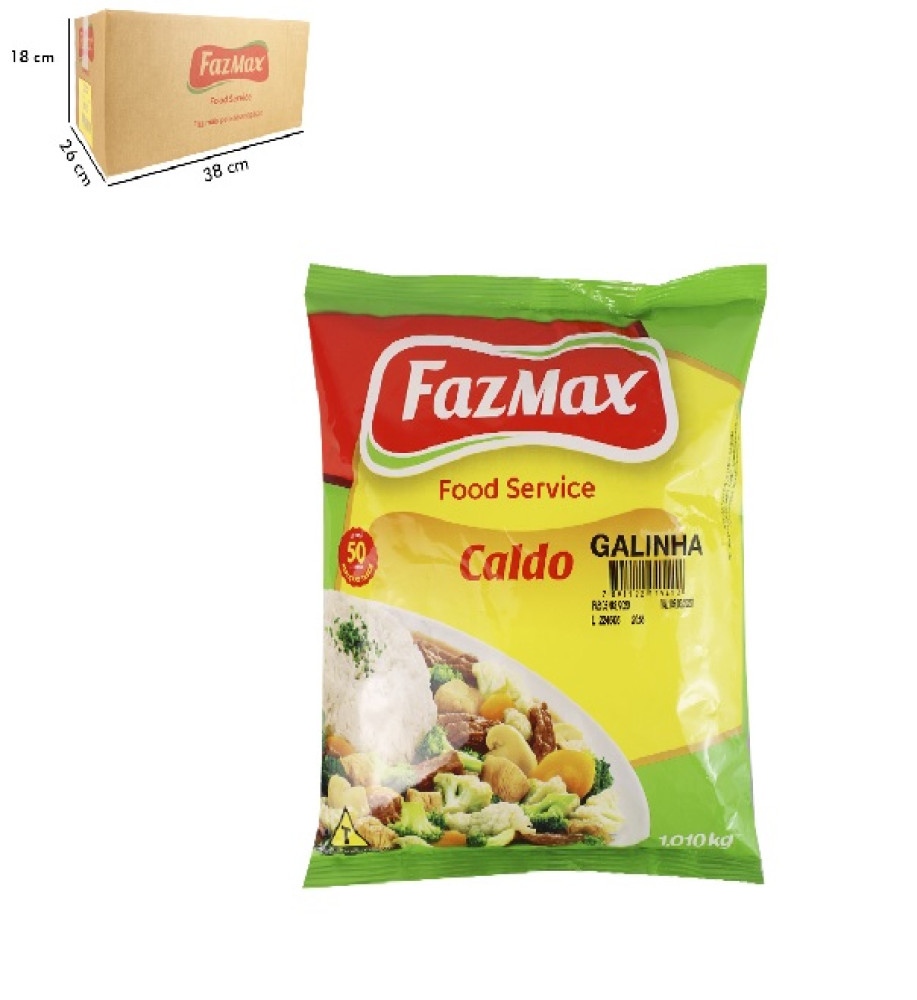 CALDO GALINHA FAZMAX 1KG
