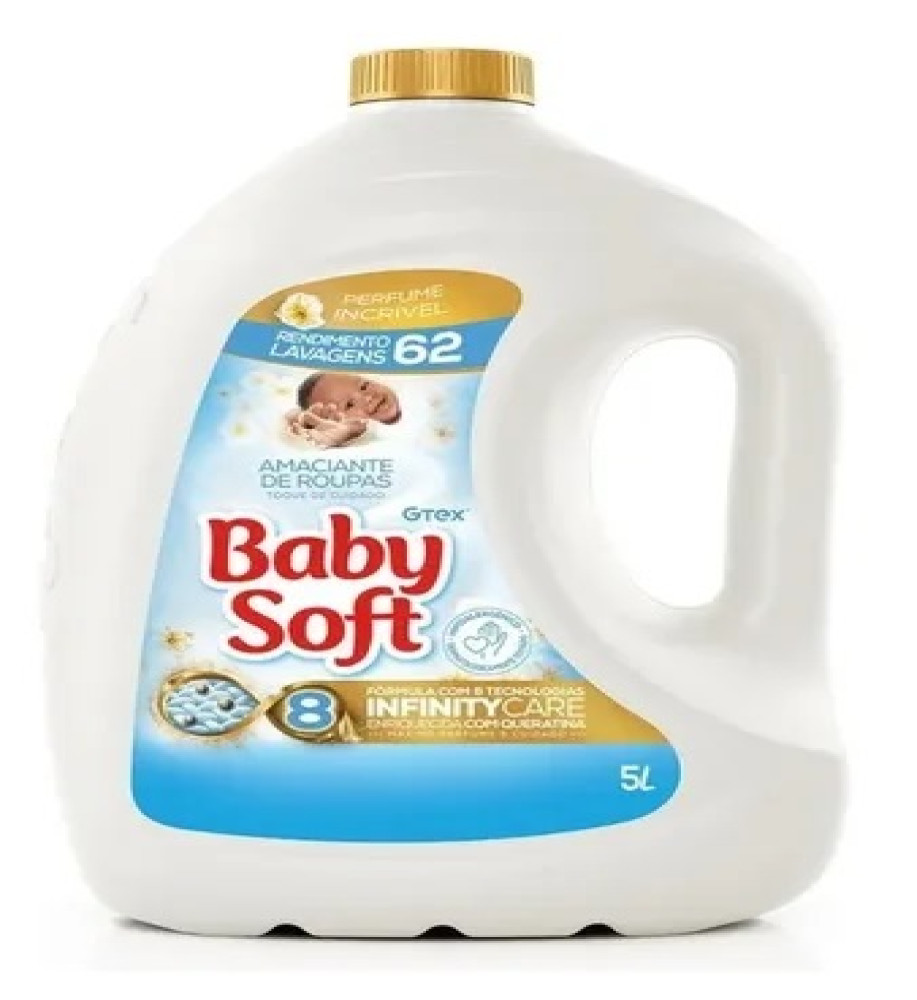 AMACIANTE BABY SOFT BRANCO 5L