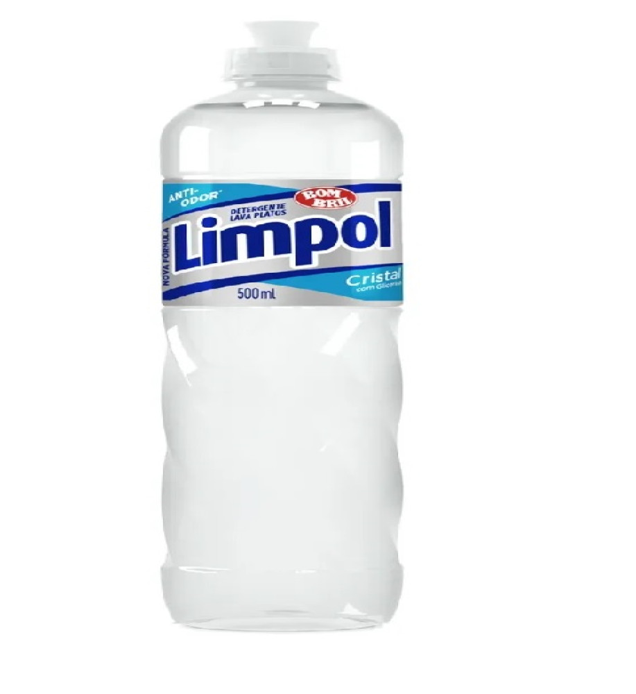 DETERGENTE LIMPOL CRISTAL 500ML