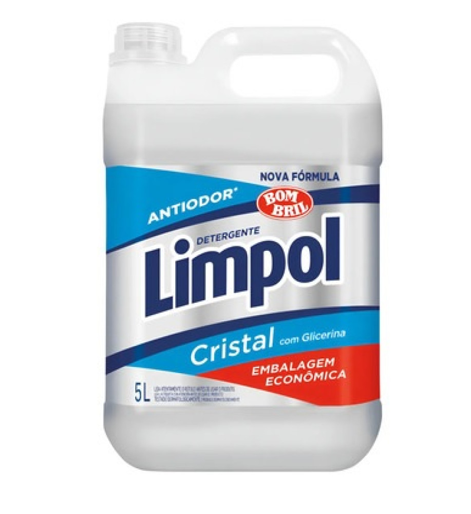 DETERGENTE LIMPOL CRISTAL 5L