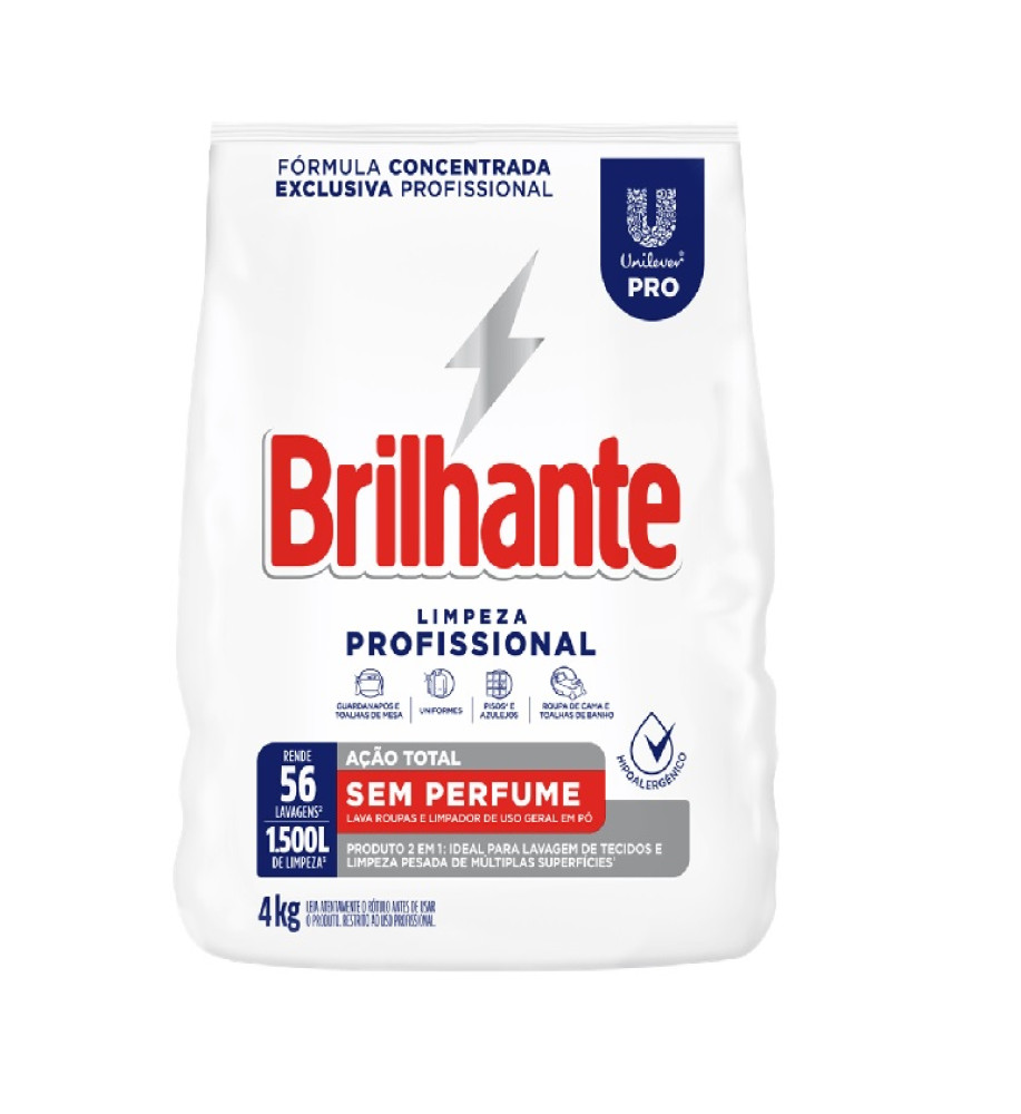 SABAO EM PO S/PERFUME BRILHANTE 4KG