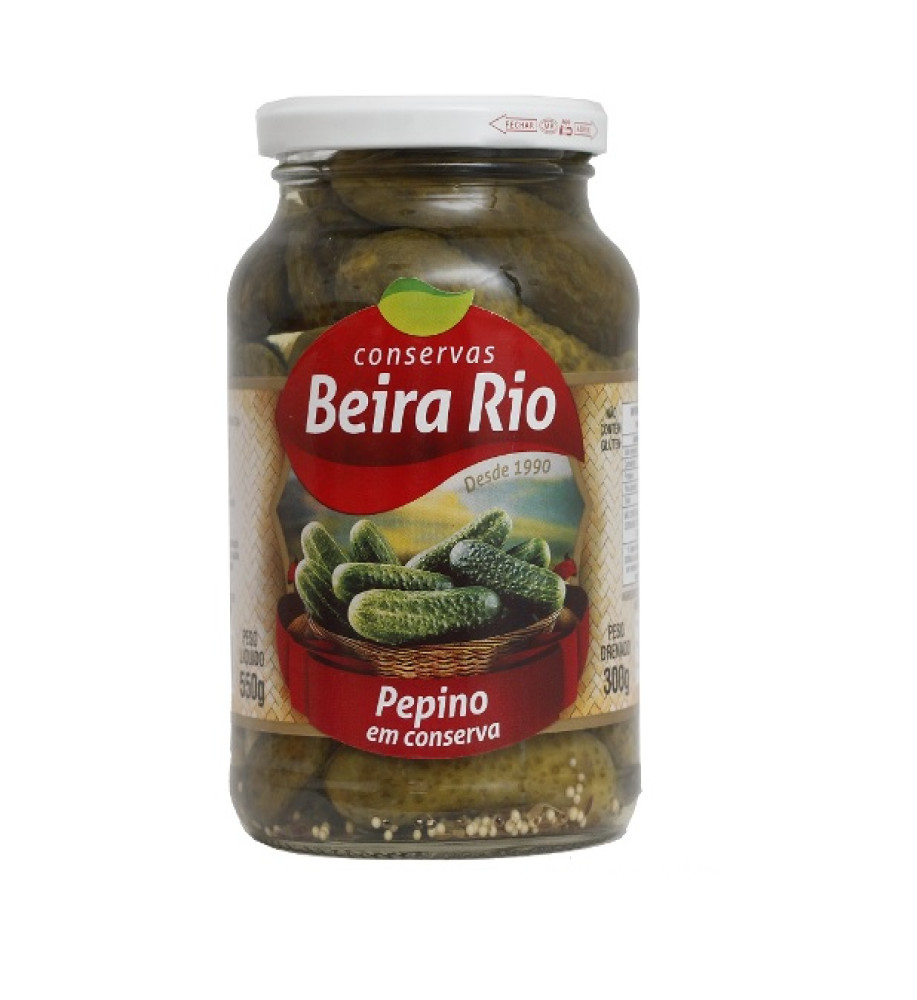 PEPINO CONSERVA BEIRA RIO 300GR