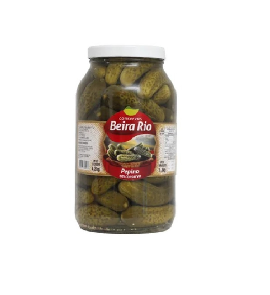 PEPINO CONSERVA BEIRA RIO 1,8KG
